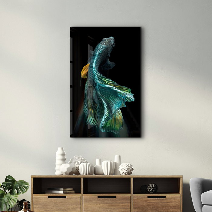 Wallity Pintura Decorativa de Vidrio Templado Multicolor 46 x 72 cm